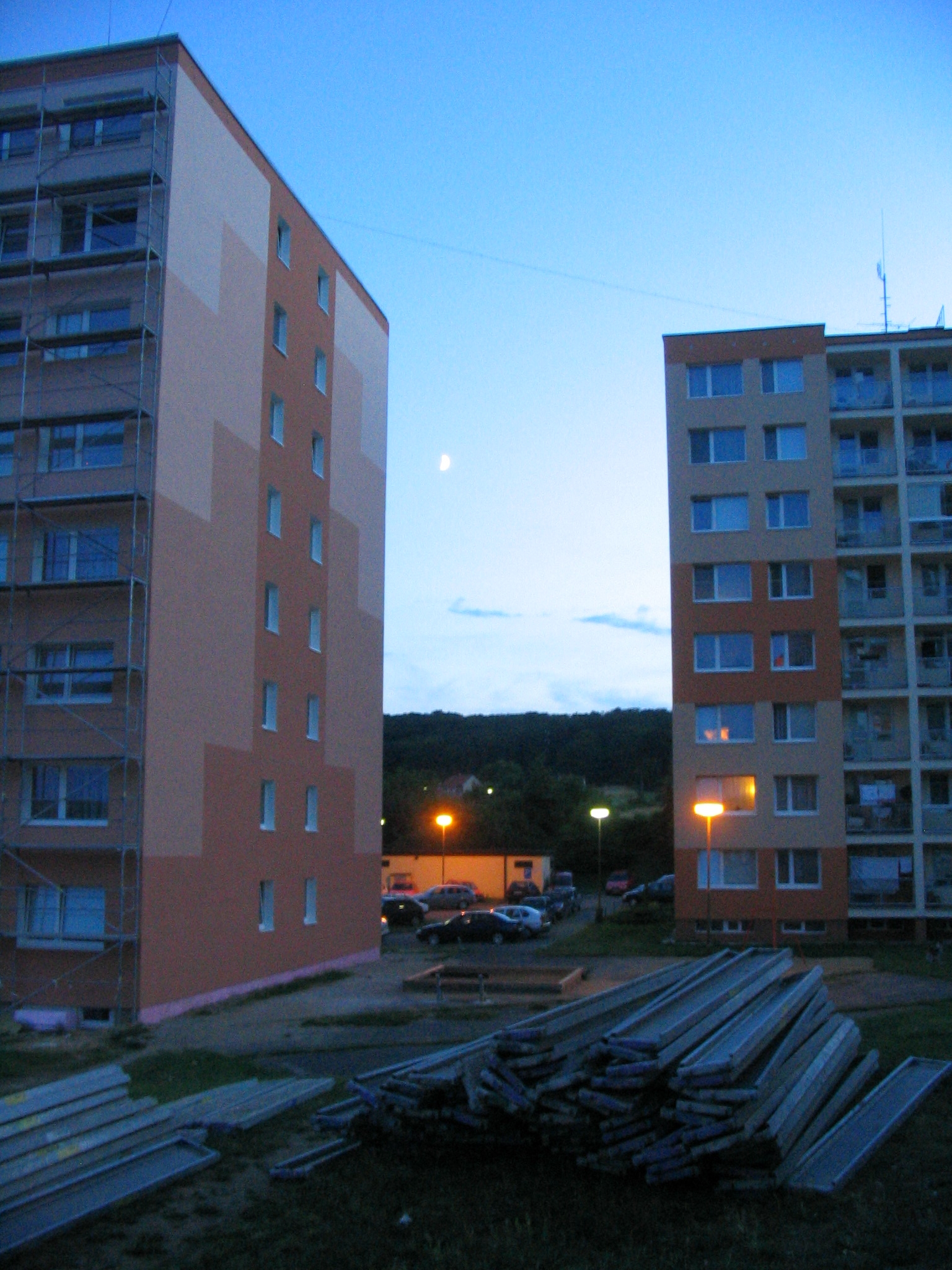 09072008 Sídliště v noci