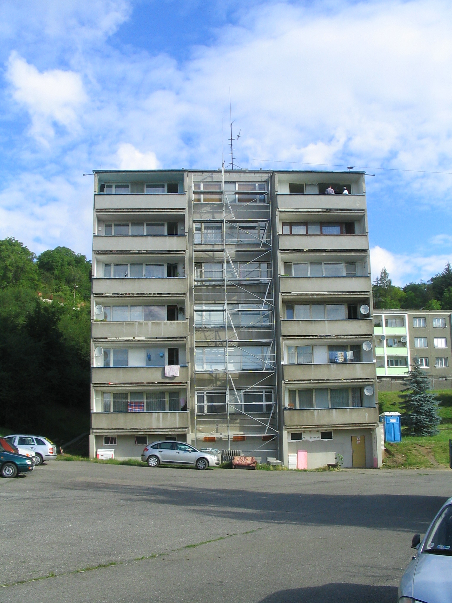 09072008 705 Už je tu taky lešení