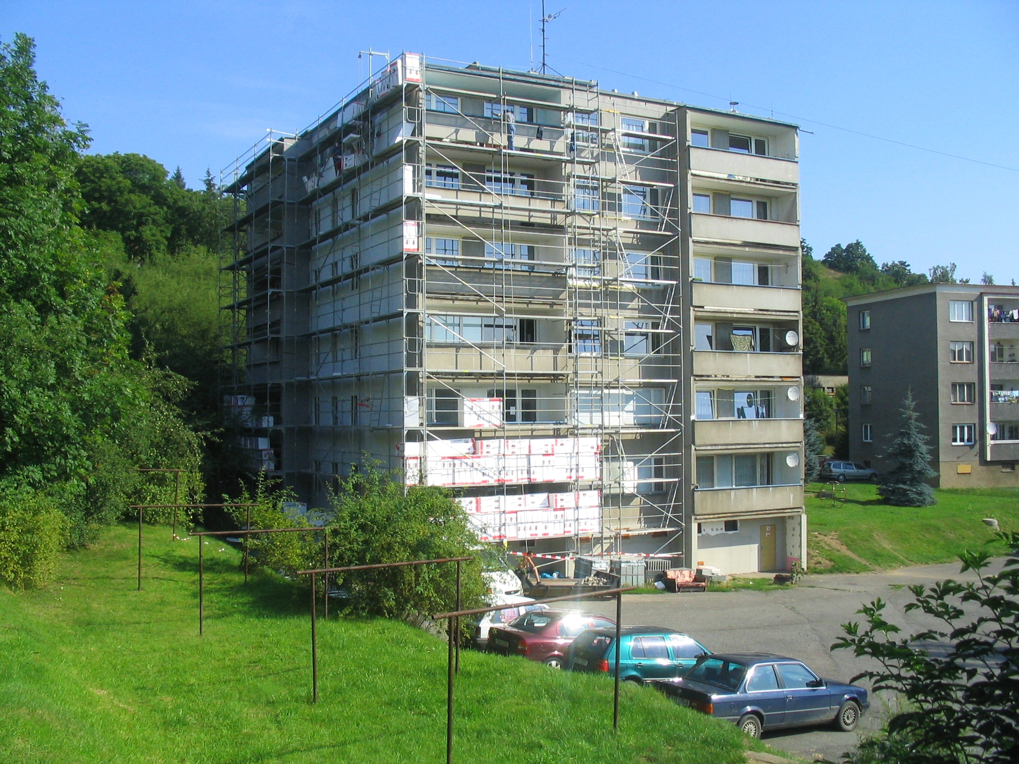 26072008 705 Polystyrén již i dole na šířku